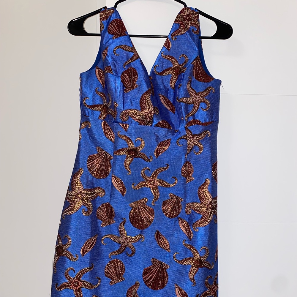 Super fabulous mini dress 100% silk Save The Queen dress sz small